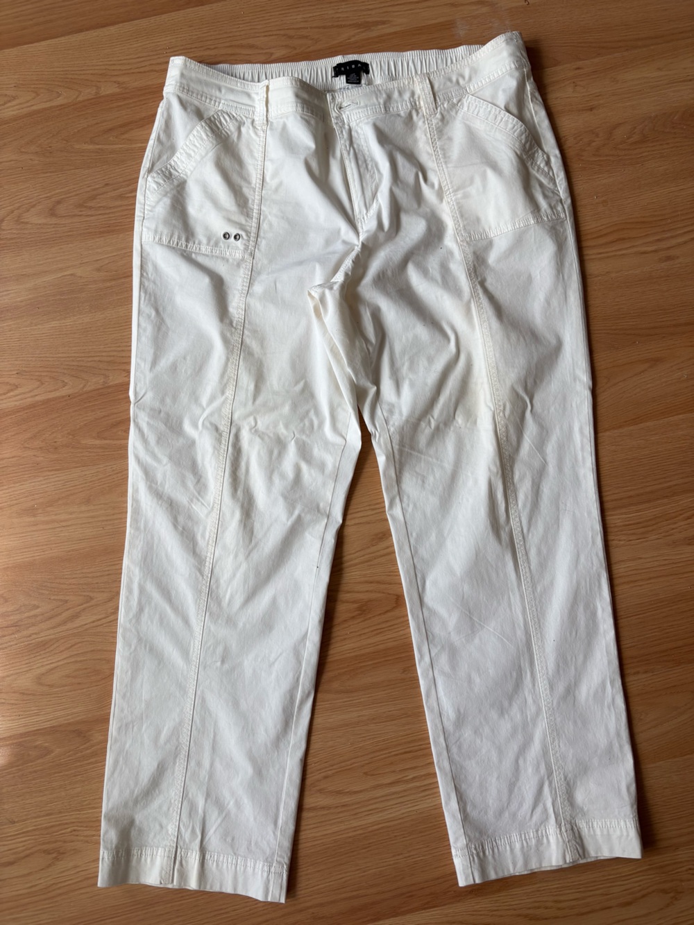Tribal women’s White Straight-Leg Pants Sz 16p
